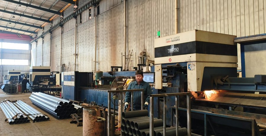 Han's Laser tube cutting line